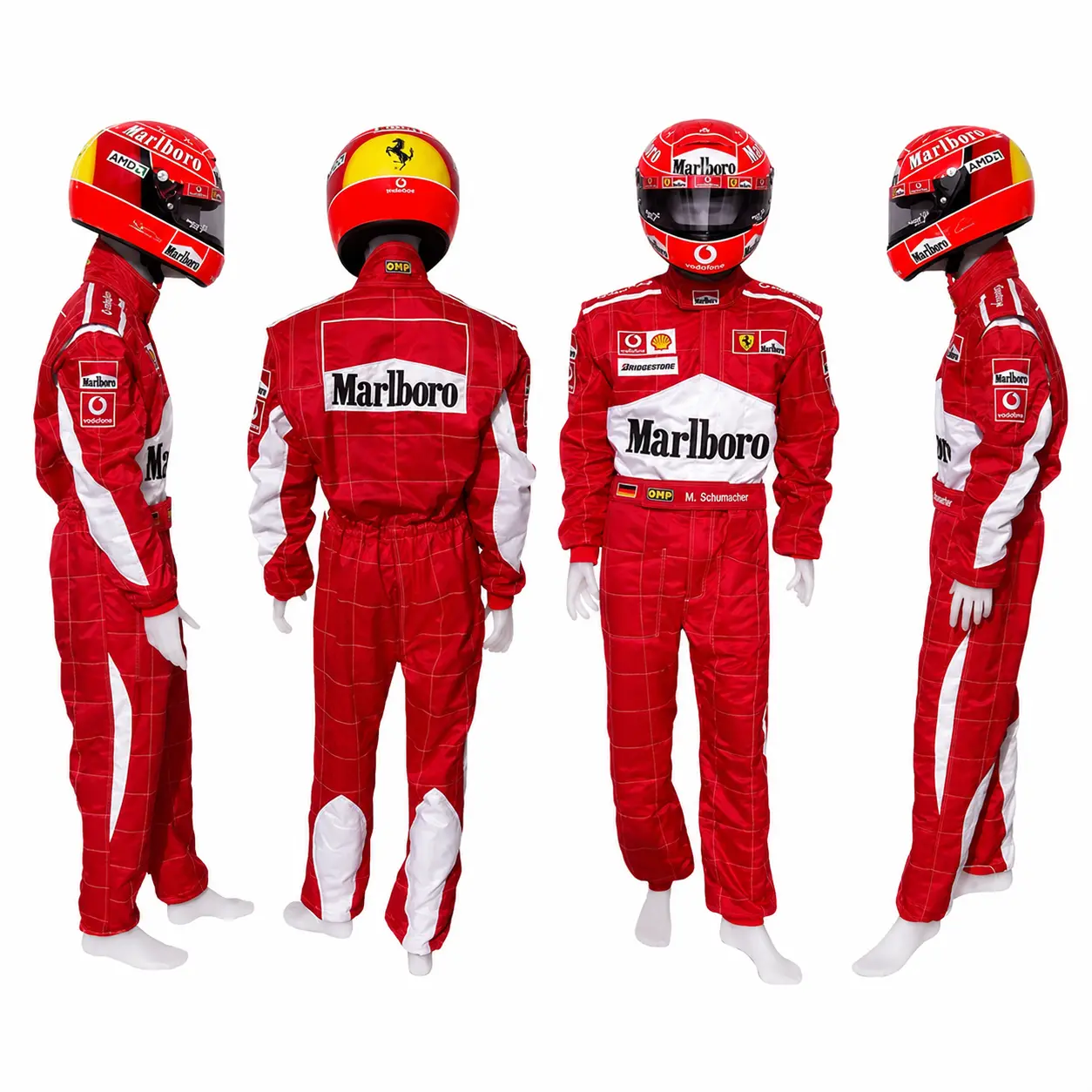 2006 Michael Schumacher F1 Embroidered Race Suit Replica 2006 Michael Schumacher F1 Embroidered Race Suit Replica