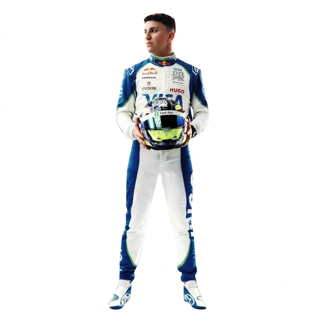 2025 Isack Hadjar F1 Race Suit 2025 Isack Hadjar F1 Race Suit