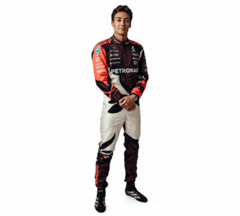 2025 George Russell F1 Race Suit Miami GP