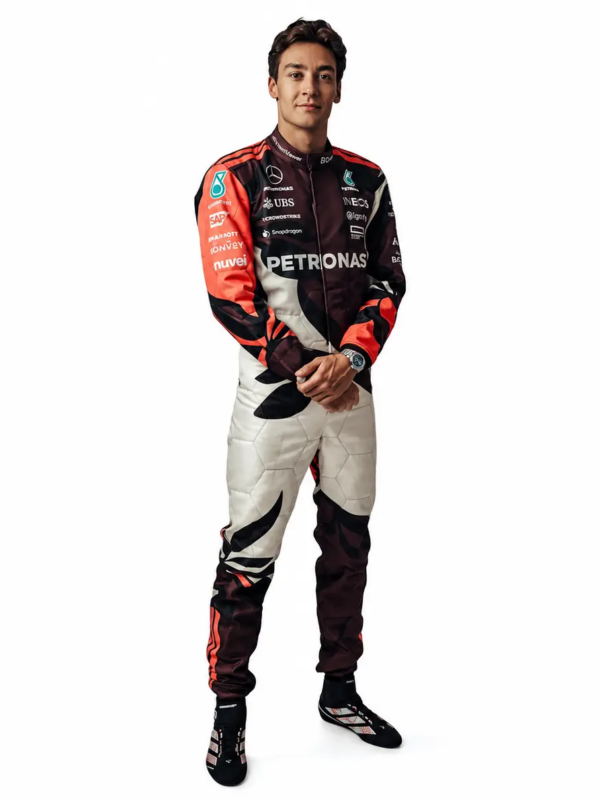 2025 George Russell F1 Race Suit Miami GP