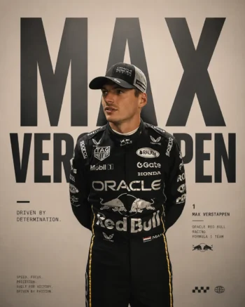 2025 Max Verstappen Red Bull Race Suit Singapore GP