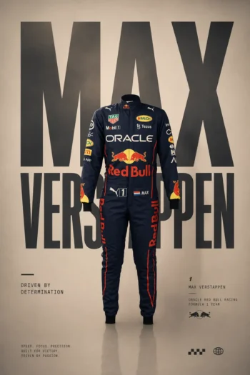 2022 Red Bull Max Verstappen F1 Race Suit