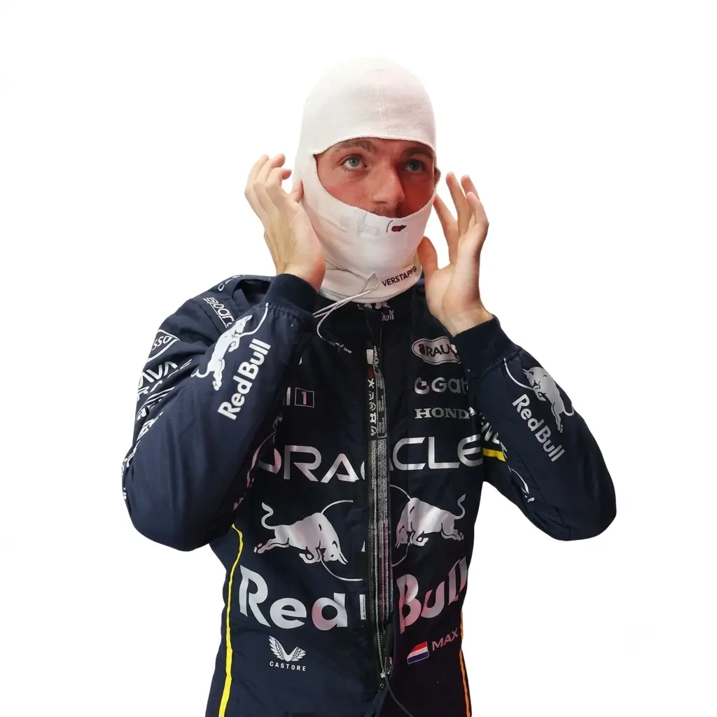 2025 Max Verstappen Red Bull Race Suit Singapore GP 2025 Max Verstappen Red Bull Race Suit Singapore GP