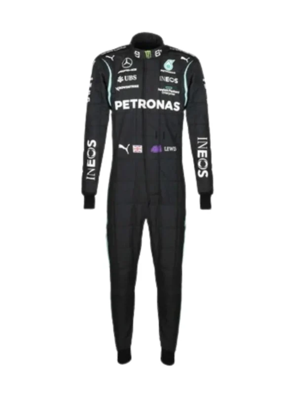 2021 Lewis Hamilton Mercedes F1 Race Suit Replica