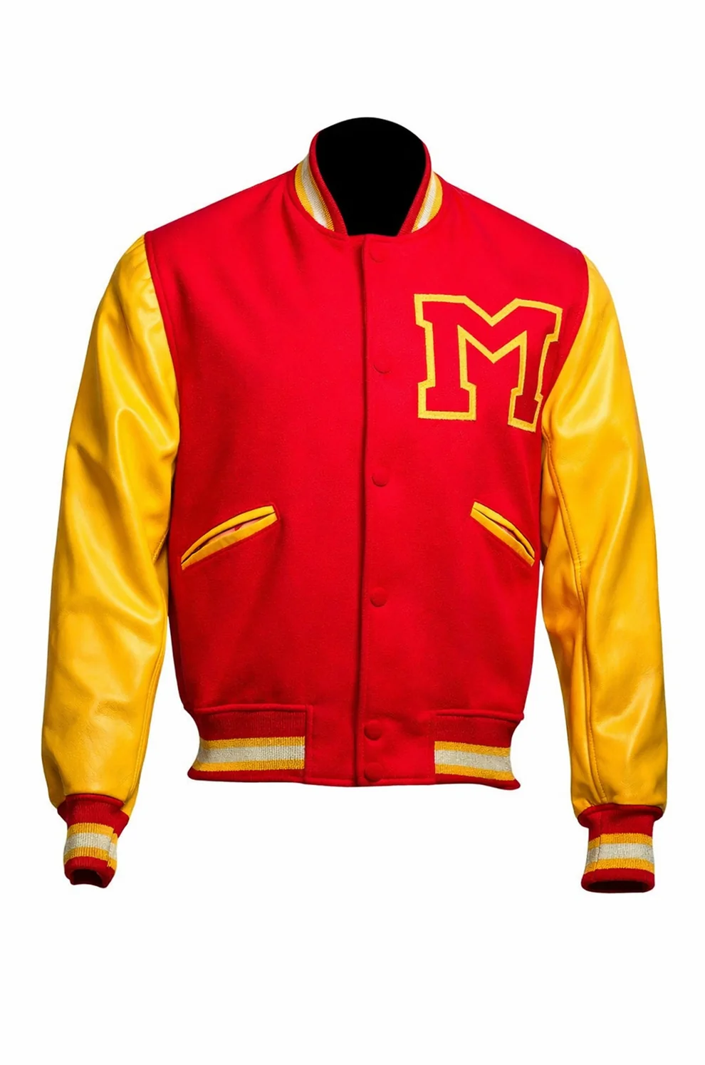 Michael Jackson Thriller M Logo Varsity Jacket