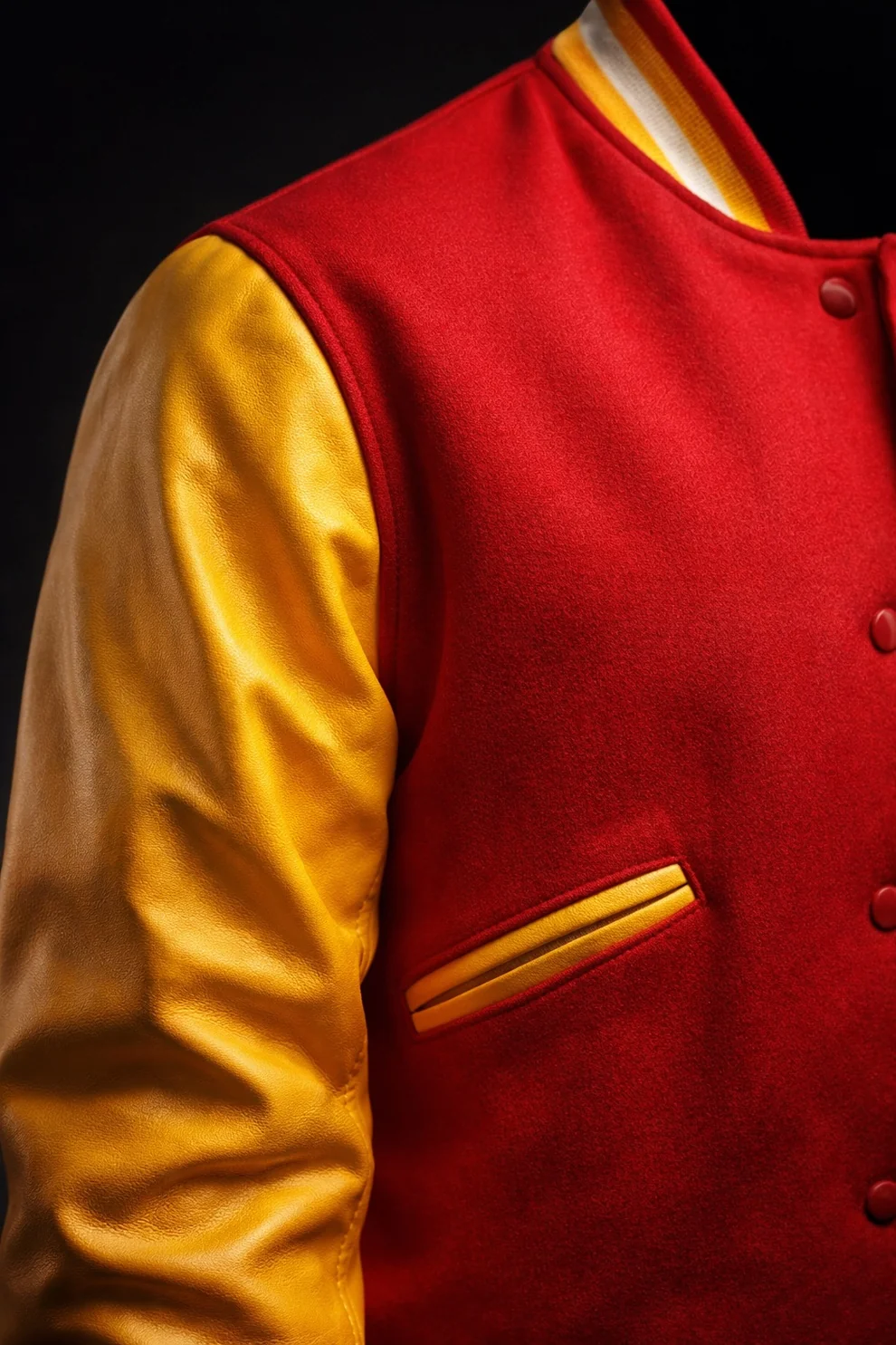 Michael Jackson Thriller M Logo Varsity Jacket