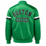 NBA Boston Celtics Satin Bomber Jacket