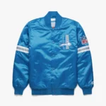 Detroit Lions Pick and Roll Blue Varsity Jacket