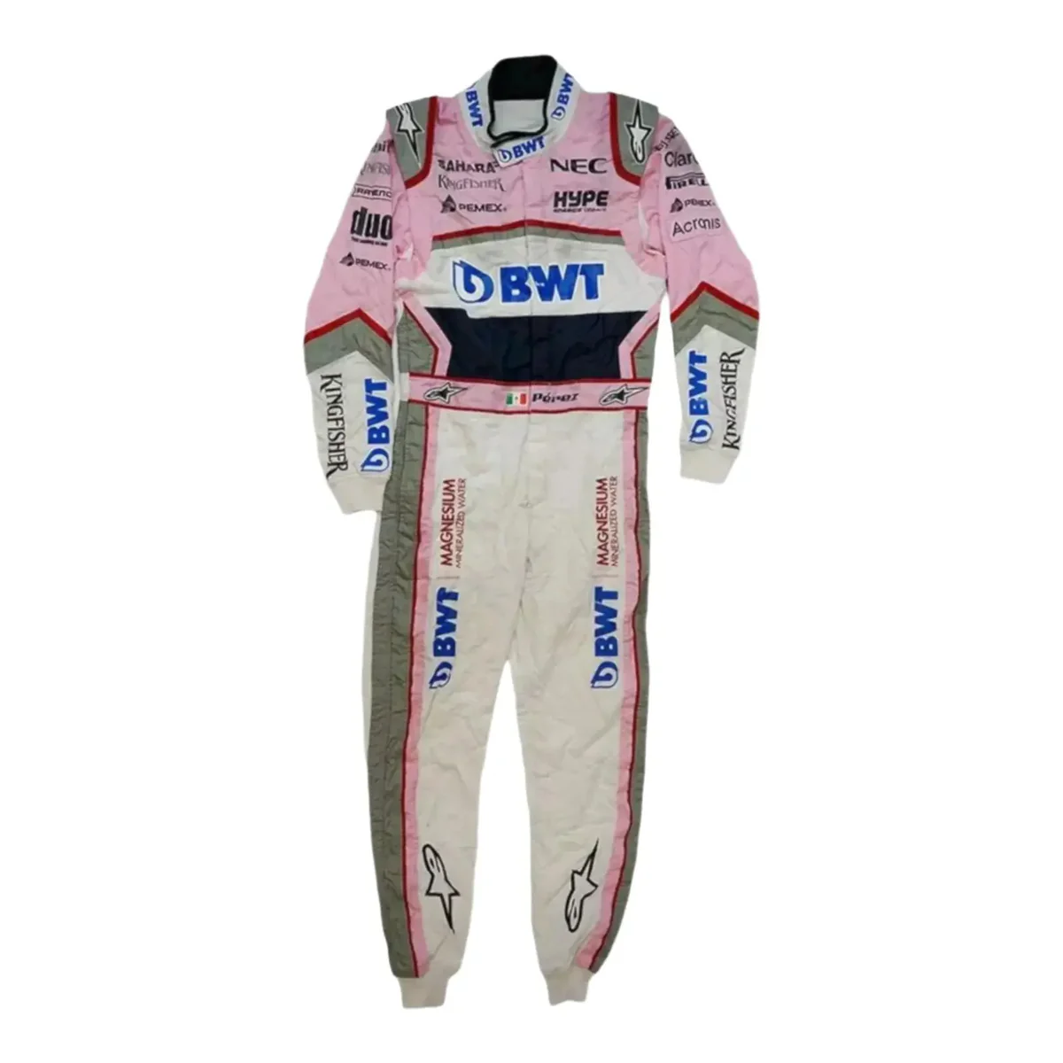 Sergio Perez BWT Alpine F1 Race Suit Replica