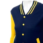 Women’s Navy Blue Varsity Jacket