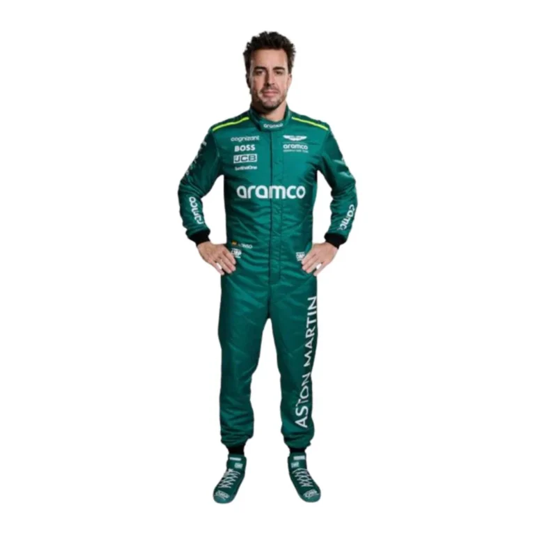 2024 Fernando Alonso Aston Martin F1 Race Suit 2024 Fernando Alonso Aston Martin F1 Race Suit