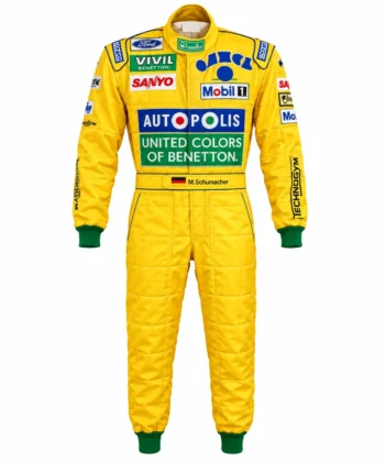 1992 Michael Schumacher F1 Embroidered Race Suit
