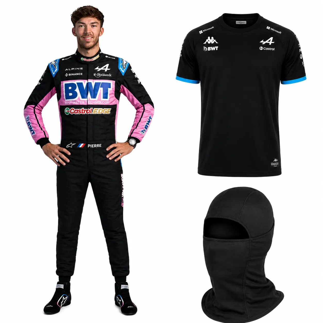 Pierre Gasly BWT Alpine F1 Race Suit Bundle Pierre Gasly BWT Alpine F1 Race Suit Bundle