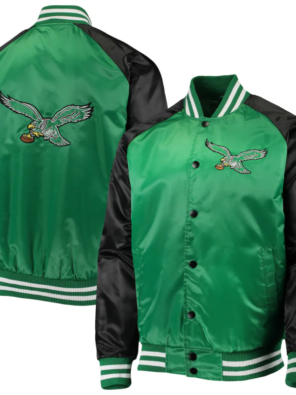 Philadelphia Eagles Starter Satin Varsity Jacket
