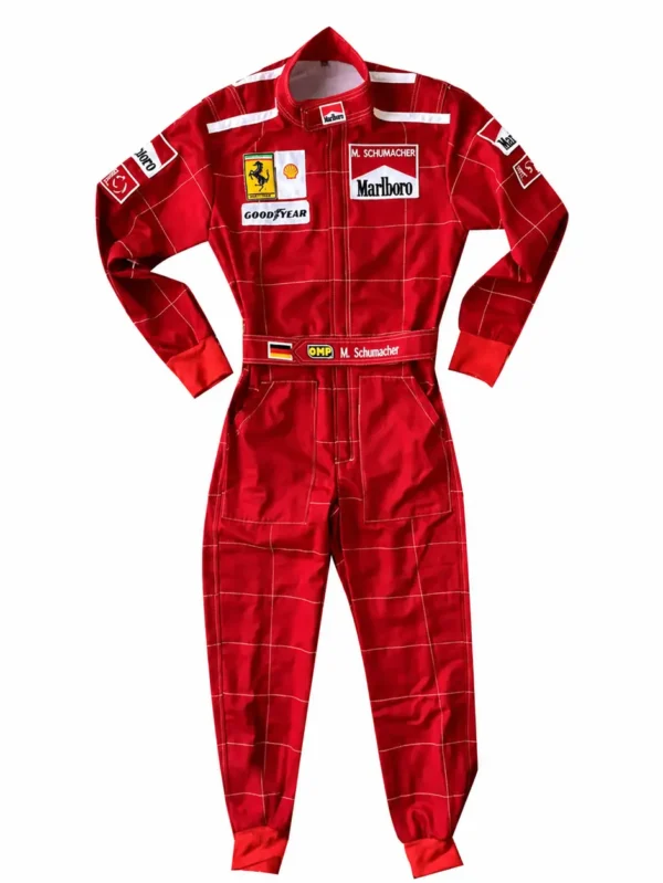 Michael Schumacher 1996 F1 Embroidered Racing Suit