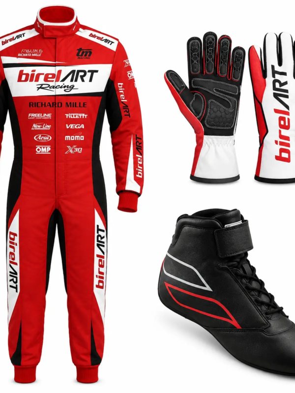 2023 Birel ART Kart Race Suit with Shoes & Gloves