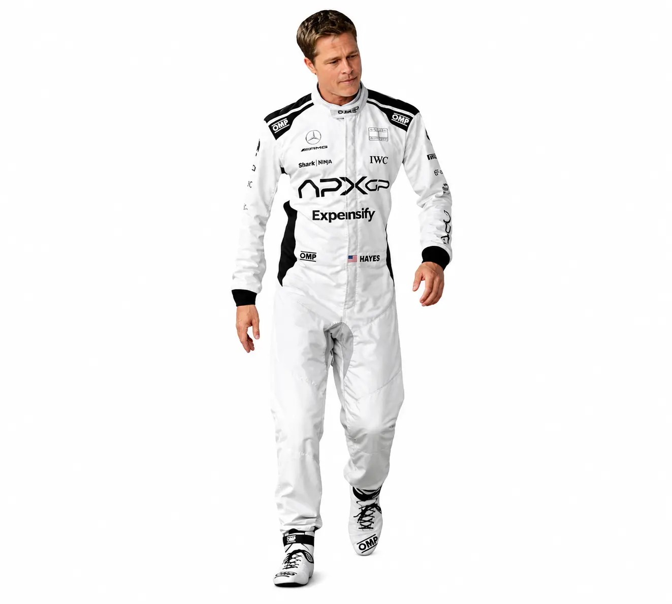 2025 Brad Pitt Formula One The Movie APX GP F1 Race Suit Replica 2025 Brad Pitt Formula One The Movie APX GP F1 Race Suit Replica