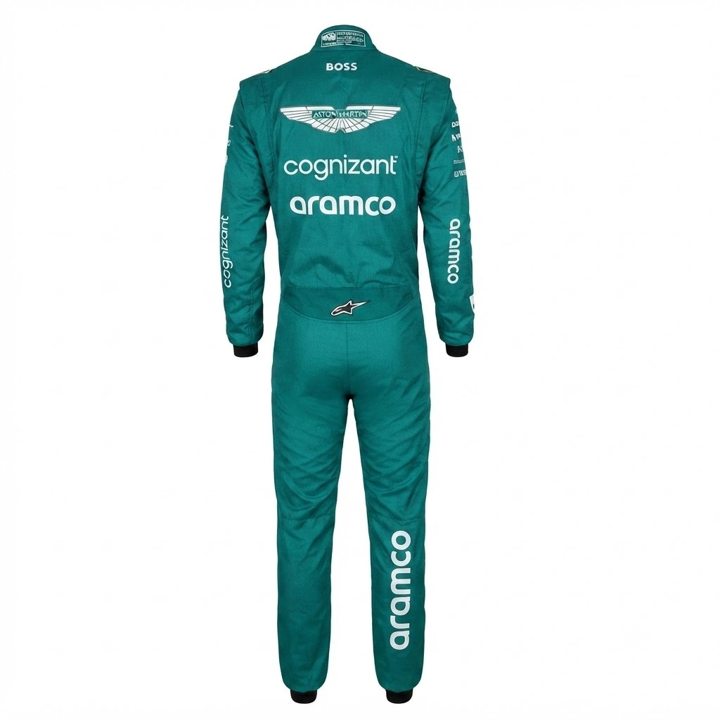 2023 Lance Stroll Aston Martin F1 Race Suit 2023 Lance Stroll Aston Martin F1 Race Suit