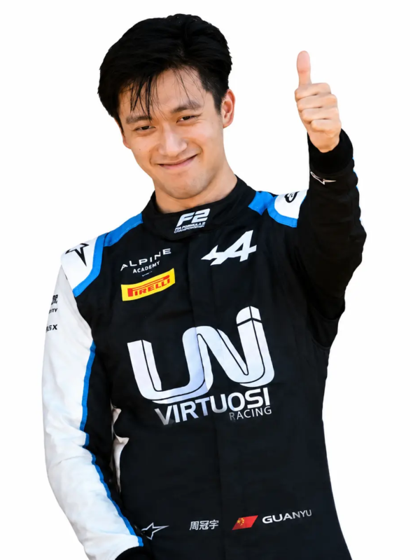 2021 Zhou Guanyu Formula 2 Race Suit Replica
