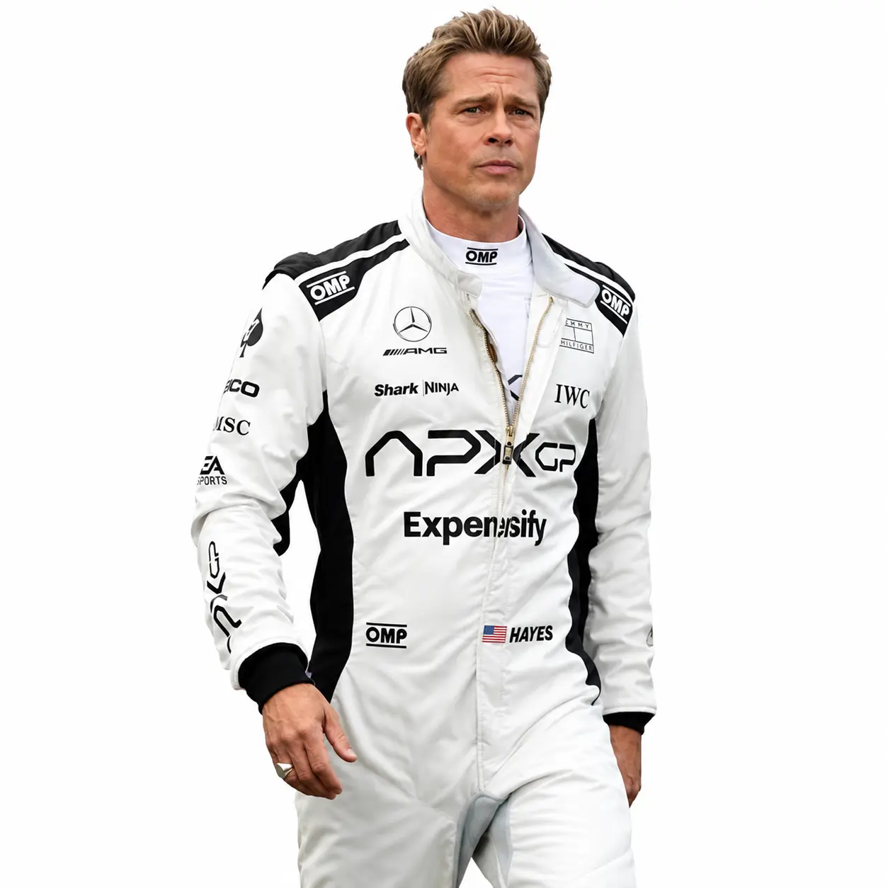 2025 Brad Pitt Formula One The Movie APX GP F1 Race Suit Replica 2025 Brad Pitt Formula One The Movie APX GP F1 Race Suit Replica