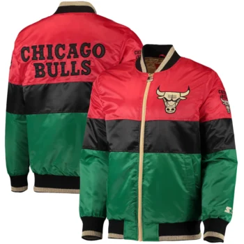 Chicago Bulls NBA 75th Anniversary Varsity Jacket