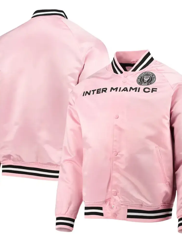 Inter Miami CF Pink Satin Jacket