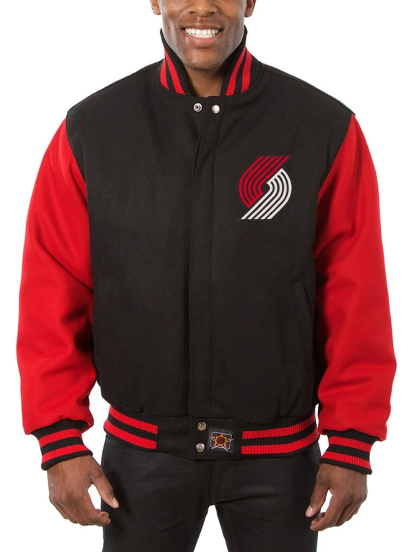 Portland Trail Blazers JH Design Wool Jacket