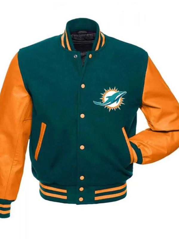 Miami Dolphins Varsity Letterman Jacket