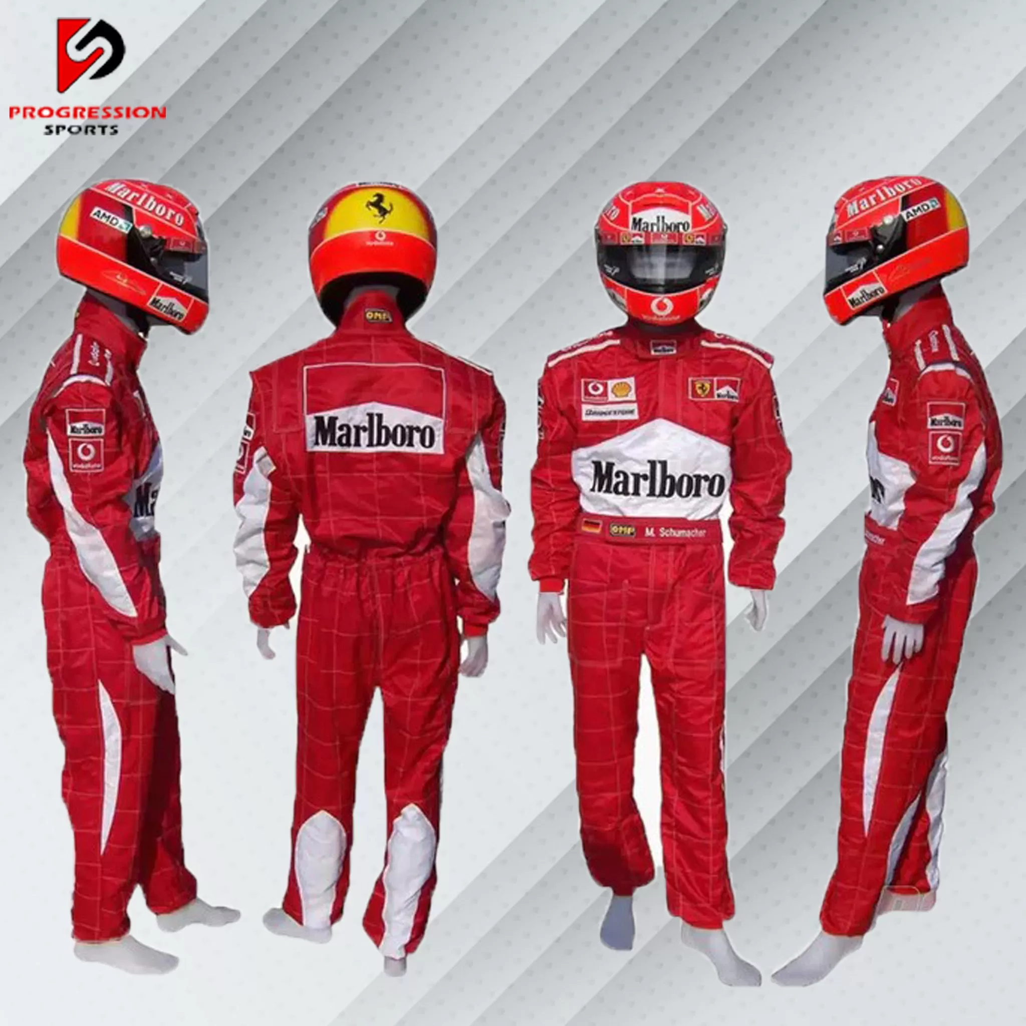 2006 Michael Schumacher F1 Embroidered Race Suit Replica 2006 Michael Schumacher F1 Embroidered Race Suit Replica