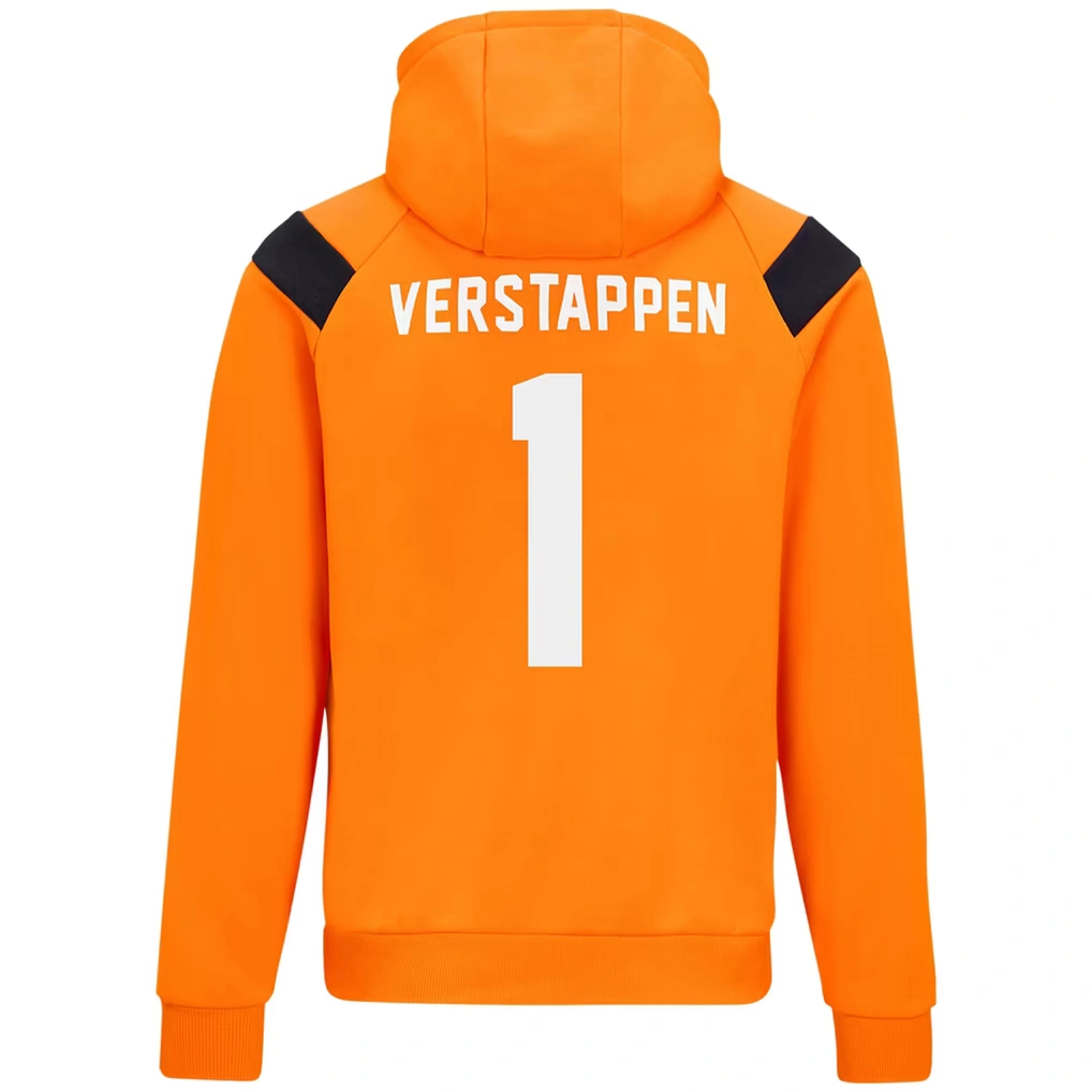 Max Verstappen Red Bull Racing Hoodie Orange
