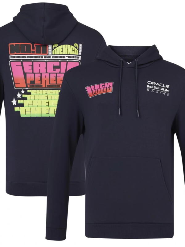 Sergio Perez Red Bull Racing Hoodie Navy