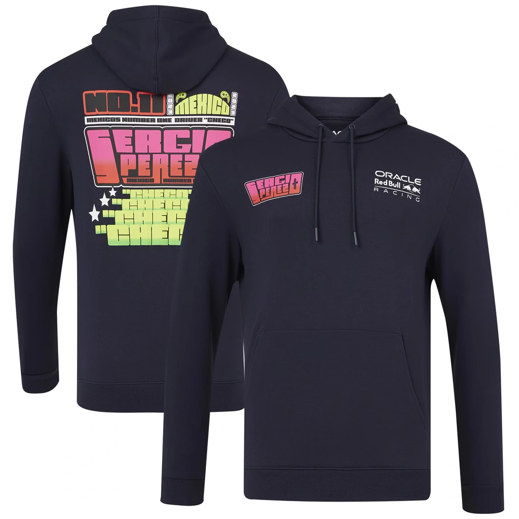 Sergio Perez Red Bull Racing Hoodie Navy