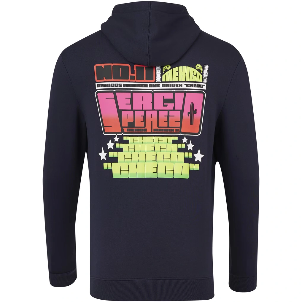 Sergio Perez Red Bull Racing Hoodie Navy