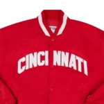 Cincinnati Reds Satin Varsity Jacket