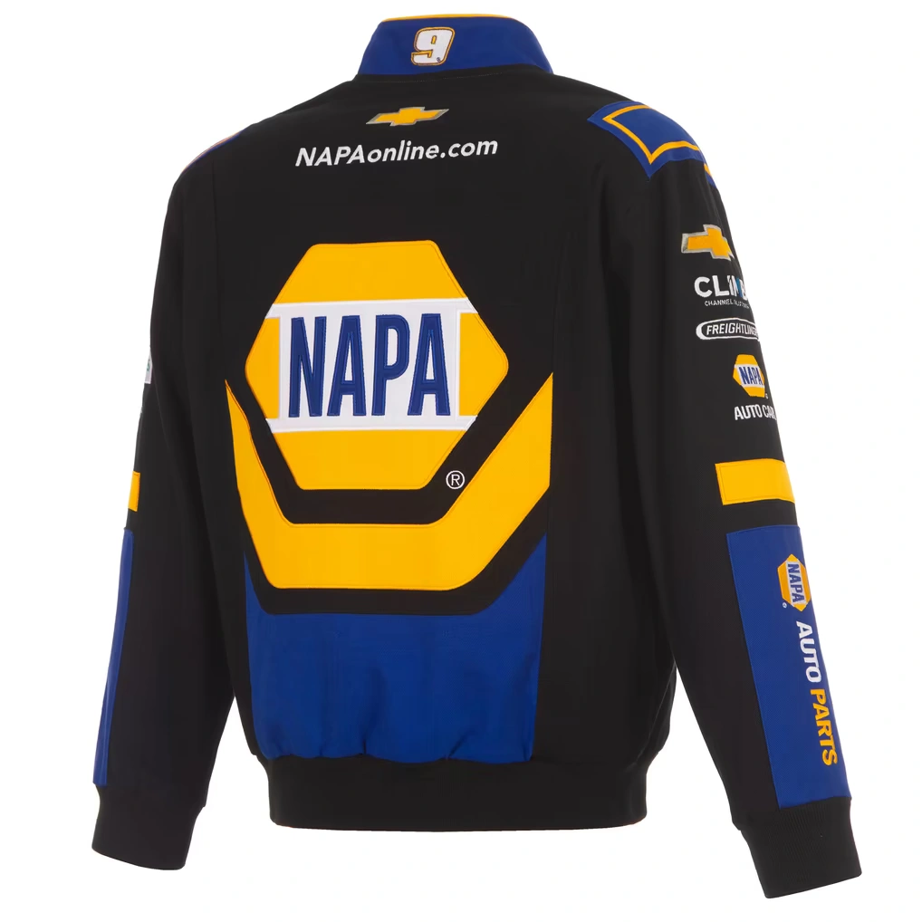 Chase Elliott NAPA Racing Jacket Black Royal Blue