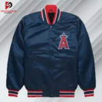 Los Angeles Angels Satin Varsity Jacket