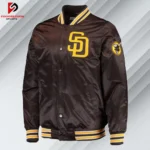 San Diego Padres Brown Varsity Jacket