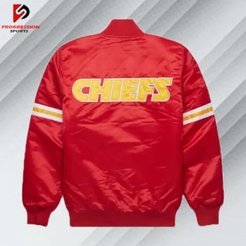 Kansas City Chiefs Bomber Red Jacket