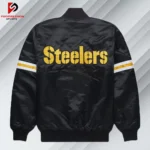 Pittsburgh Steelers Black Satin Jacket