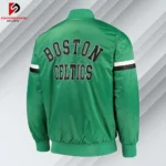 NBA Boston Celtics Satin Bomber Jacket