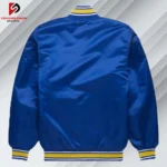 Seattle Mariners Classic Royal Satin Varsity Jacket