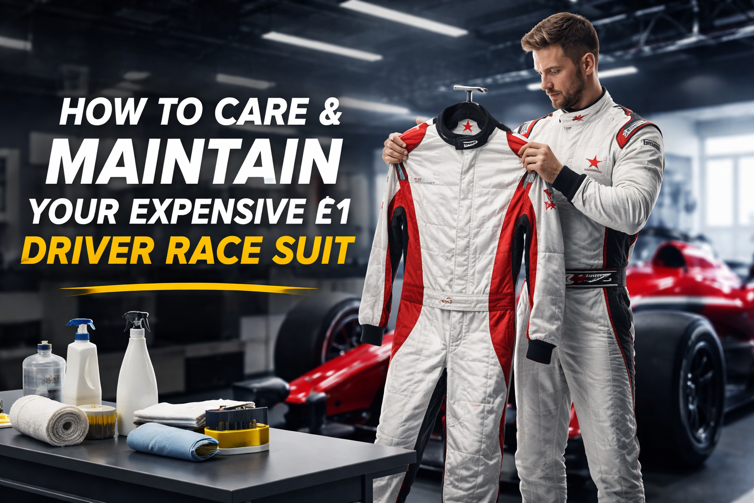 How to care f1 suits