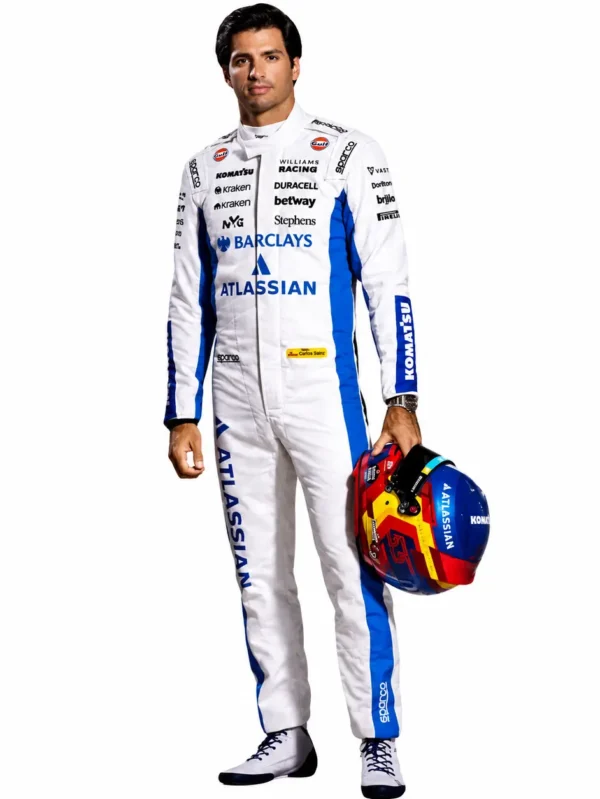 2026 Carlos Sainz Williams F1 Race Suit Replica