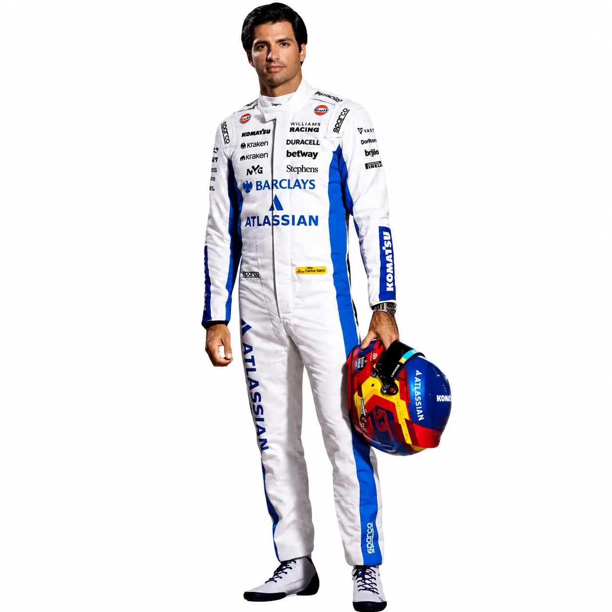 2026 Carlos Sainz Williams F1 Race Suit Replica 2026 Carlos Sainz Williams F1 Race Suit Replica