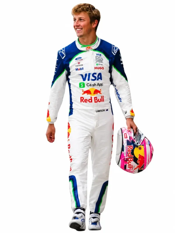Liam Lawson 2026 Visa Cash App F1 Racing Suit