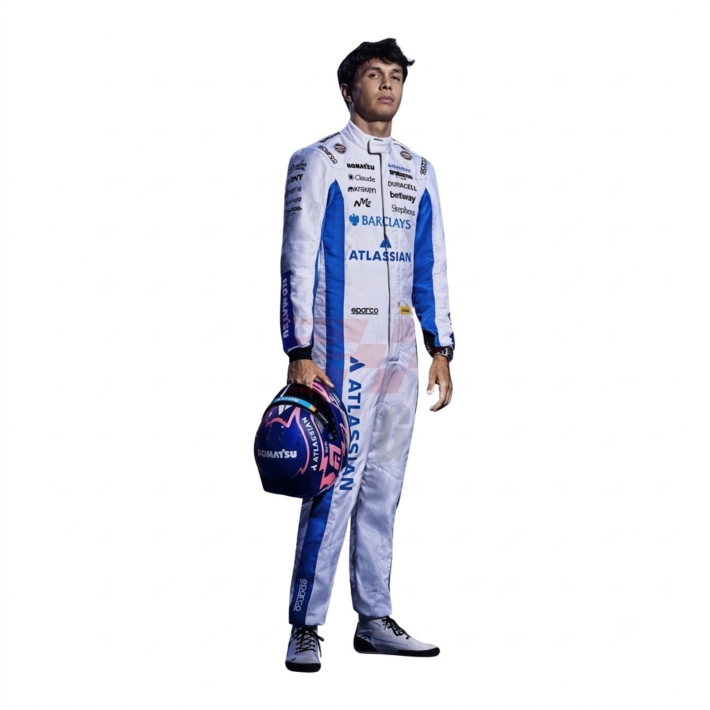 2026 Alexander Albon F1 Race Suit 2026 Alexander Albon F1 Race Suit