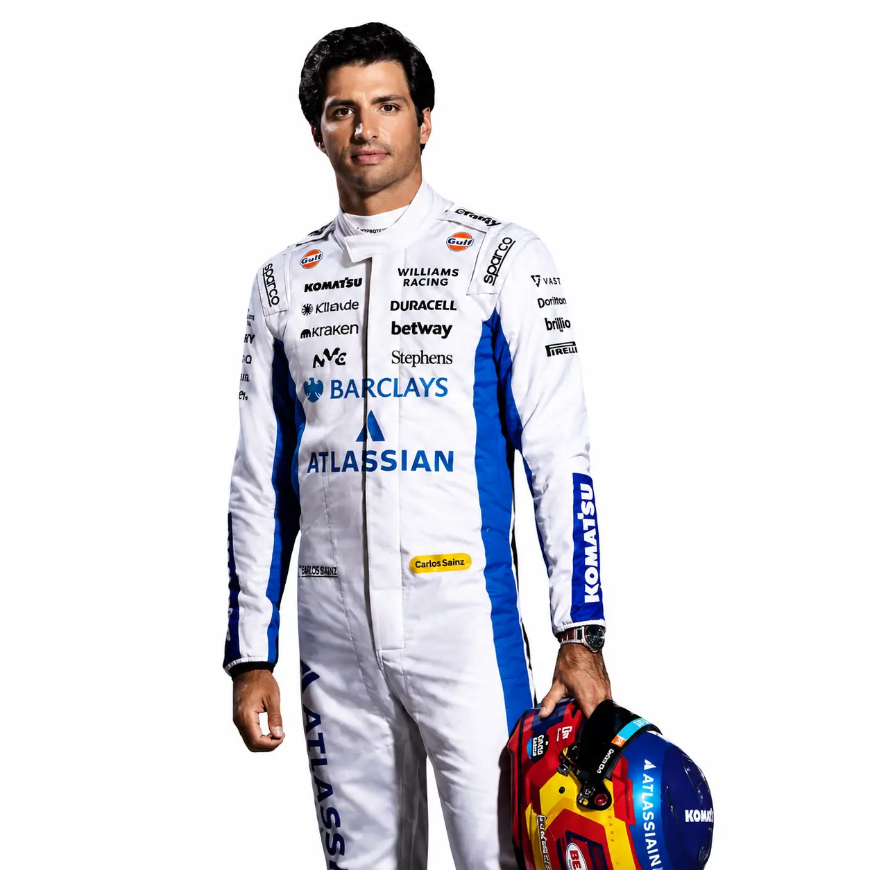 2026 Carlos Sainz Williams F1 Race Suit Replica 2026 Carlos Sainz Williams F1 Race Suit Replica