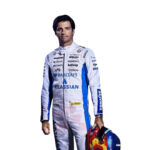 Carlos Sainz 2026 Williams F1 race suit replica front view