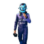 2026 George Russell Mercedes F1 race suit replica front view