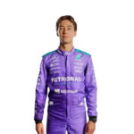 2026 George Russell Mercedes F1 race suit replica front view